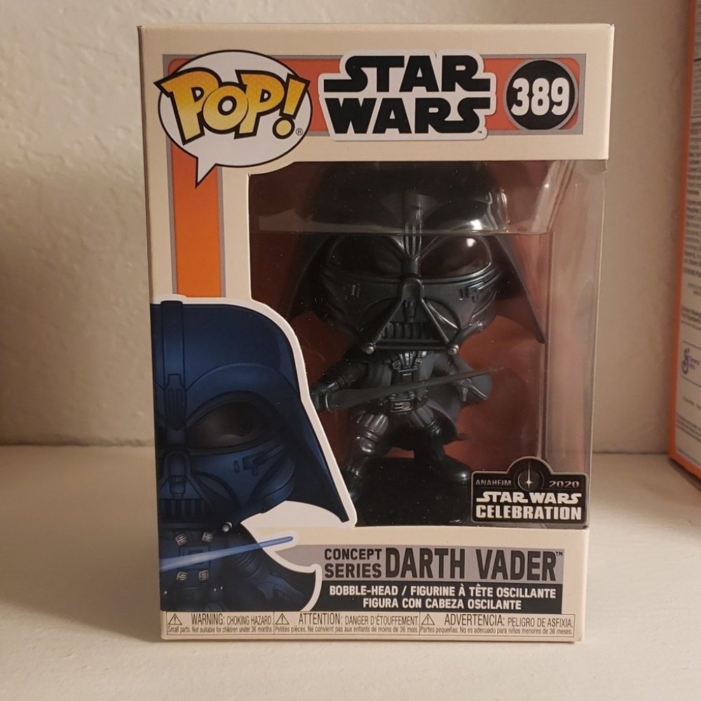 Funko Pop Darth Vader 389 Concept series-Star wars Anaheim celebration '20